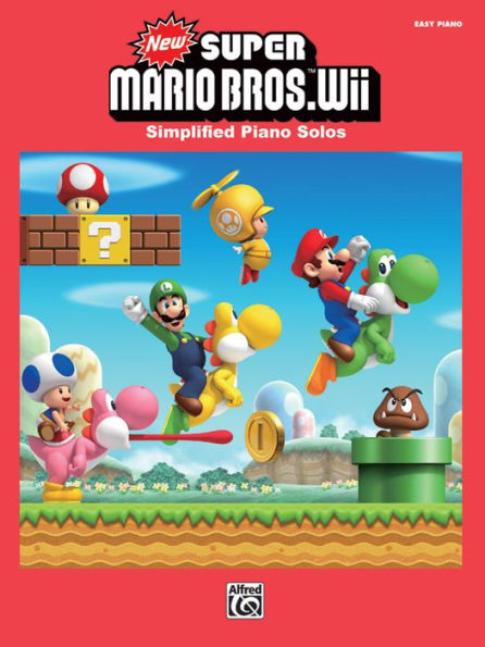 New Super Mario Bros. Wii: Simplified Piano Solos