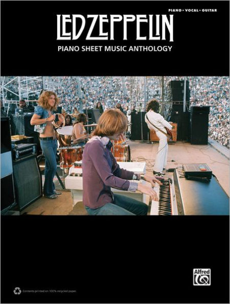 Led Zeppelin -- Piano Sheet Music Anthology: Piano/Vocal/Guitar