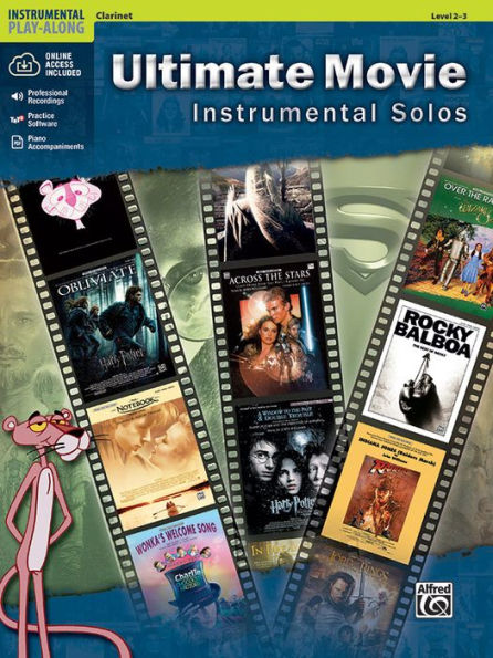 Ultimate Movie Instrumental Solos: Clarinet, Book & Online Audio/Software/PDF