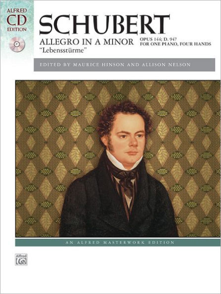 Schubert -- Allegro in A Minor, Op. 144 (Lebensstürme")": Book & CD