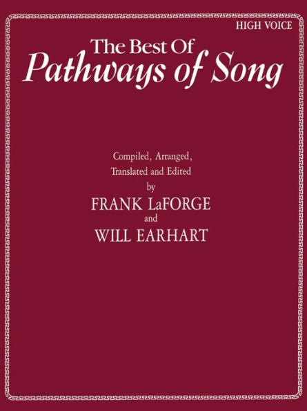 The Best of Pathways of Song: High Voice, Book & CD