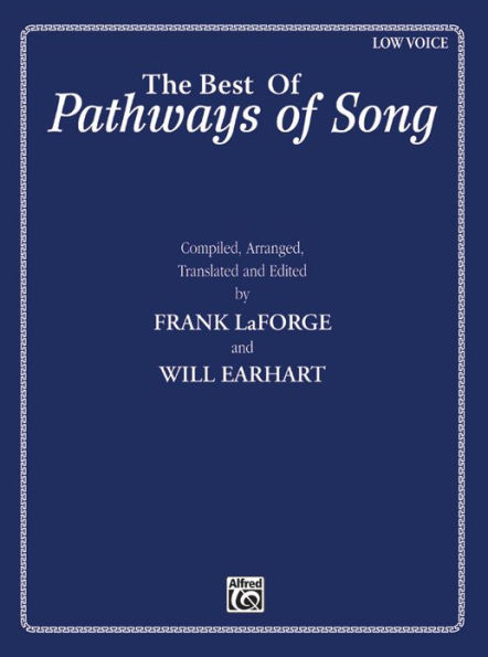 The Best of Pathways of Song: Low Voice, Book & CD