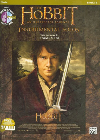 The Hobbit -- An Unexpected Journey Instrumental Solos for Strings: Violin, Book & CD