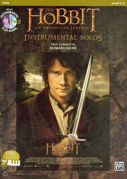 The Hobbit -- An Unexpected Journey Instrumental Solos for Strings: Viola, Book & CD