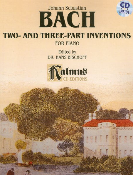 Two- and Three-Part Inventions: Book & CD