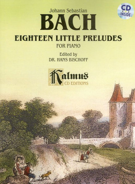 Eighteen Little Preludes: Book & CD