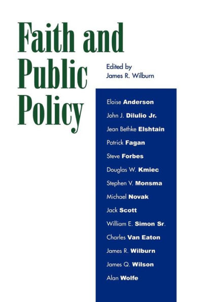 Faith and Public Policy / Edition 186