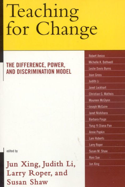 Teaching for Change: The Difference, Power, and Discrimination Model