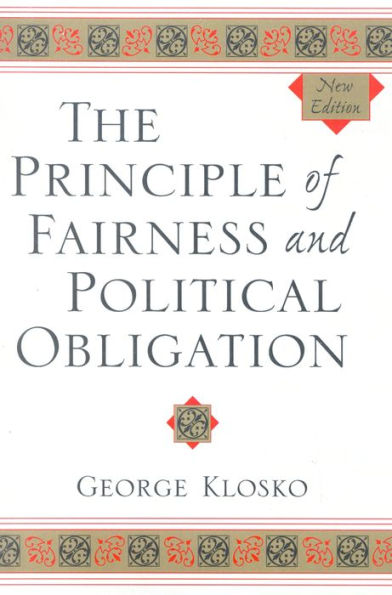 The Principle of Fairness and Political Obligation
