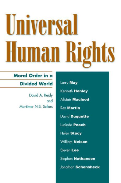 Universal Human Rights: Moral Order in a Divided World / Edition 1