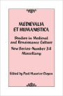 Medievalia et Humanistica, No. 34: Studies in Medieval and Renaissance Culture