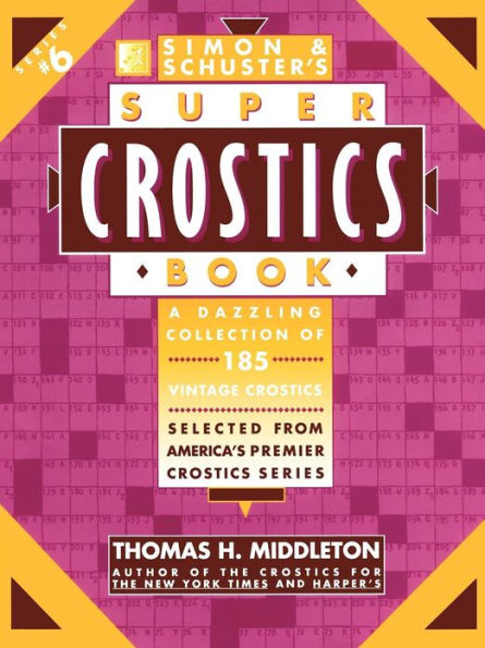 Simon and Schuster Super Crostics