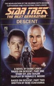 Title: Star Trek The Next Generation: Descent, Author: Diane Carey