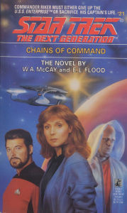 Title: Star Trek The Next Generation #21: Chains of Command, Author: W.A. McCay