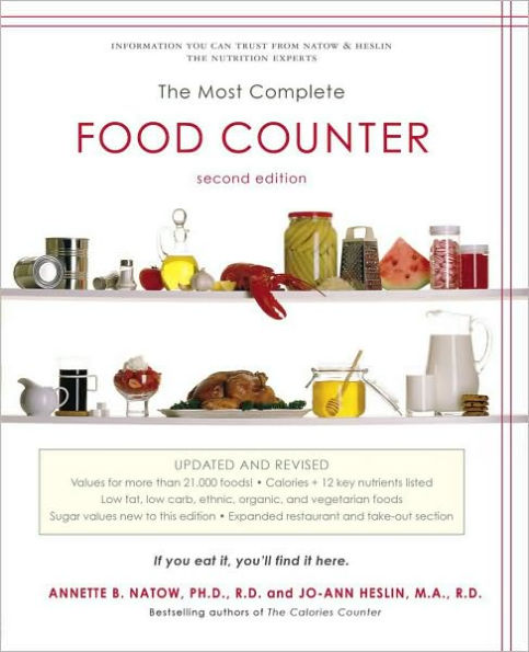 The Most Complete Food Counter: 2nd Edition