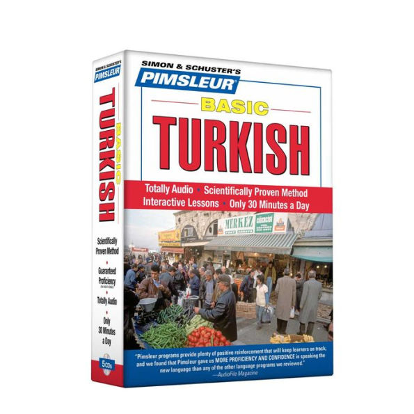 Pimsleur Turkish Basic Course - Level 1 Lessons 1-10 CD: Learn to Speak and Understand Turkish with Pimsleur Language Programs