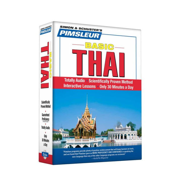 Pimsleur Thai Basic Course Level 1 Lessons 1 10 Cd Learn To Speak And Understand Thai With 3479