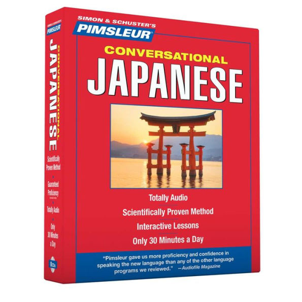 Pimsleur Japanese Conversational Course - Level 1 Lessons 1-16 CD: Learn to Speak and Understand Japanese with Pimsleur Language Programs