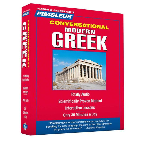 Pimsleur Greek (Modern) Conversational Course - Level 1 Lessons 1-16 CD: Learn to Speak and Understand Modern Greek with Pimsleur Language Programs