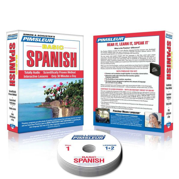 Pimsleur Spanish Basic Course - Level 1 Lessons 1-10 CD: Learn to Speak and Understand Latin American Spanish with Pimsleur Language Programs