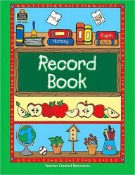 Title: Record Book, Author: Teacher Created Resources