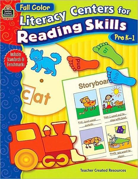 Literacy Centers for Reading Skills Pre-k/1 by Dede Dodds, Paperback ...