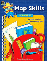 Title: Map Skills, Grade 4 (Practice Makes Perfect Series), Author: Jennifer Prior