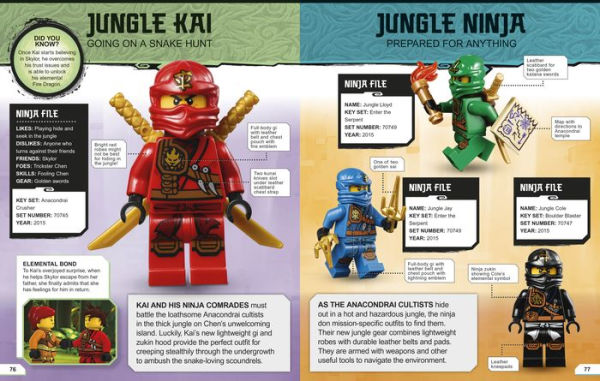 LEGO Ninjago Character Encyclopedia New Edition With Exclusive