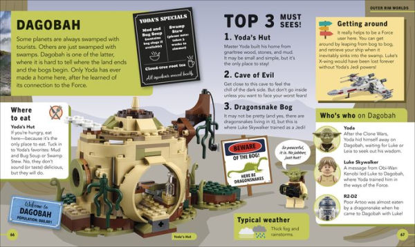 LEGO Star Wars Yoda's Galaxy Atlas: With Exclusive Yoda Minifigure
