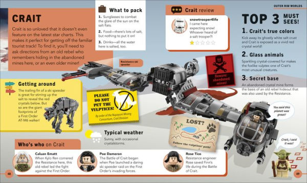 LEGO Star Wars Yoda's Galaxy Atlas: With Exclusive Yoda Minifigure