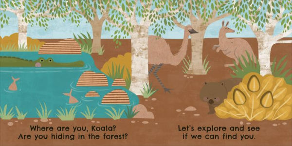 Eco Baby Where Are You Koala?: A Plastic-free Touch and Feel Book