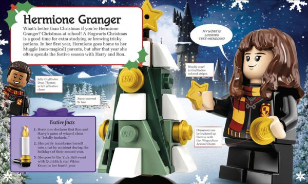 LEGO Harry Potter Holidays at Hogwarts: With minifigure Yule Ball robes