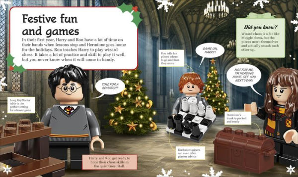 LEGO Harry Potter Holidays at Hogwarts: With minifigure Yule Ball robes