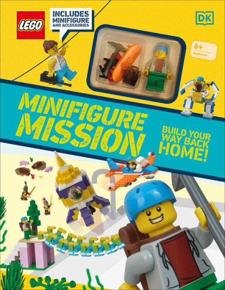 LEGO minifigure Mission: includes and accessories