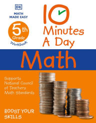 Free ipad books download 10 Minutes a Day Math, 5th Grade 9780744031409 by DK  English version