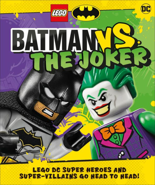 LEGO Batman Batman Vs. The Joker: LEGO DC Super Heroes and Super-villains Go Head to Head w/two LEGO minifigures!