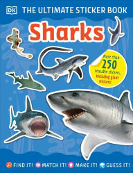 Title: The Ultimate Sticker Book Sharks, Author: DK