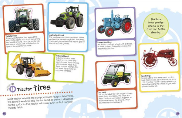 The Ultimate Sticker Book Tractor