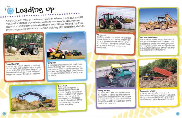 The Ultimate Sticker Book Tractor