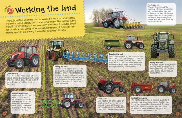 The Ultimate Sticker Book Tractor