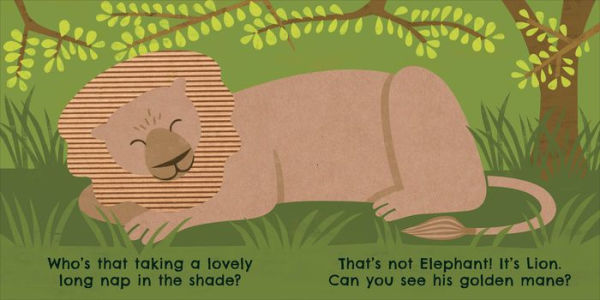 Eco Baby Where Are You Elephant?: A Plastic-free Touch and Feel Book