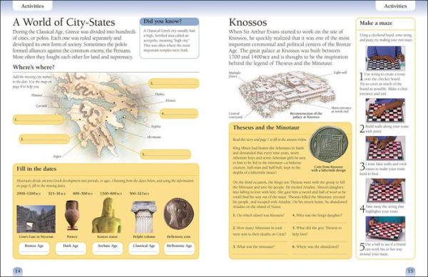 Eyewitness Workbooks Ancient Greece