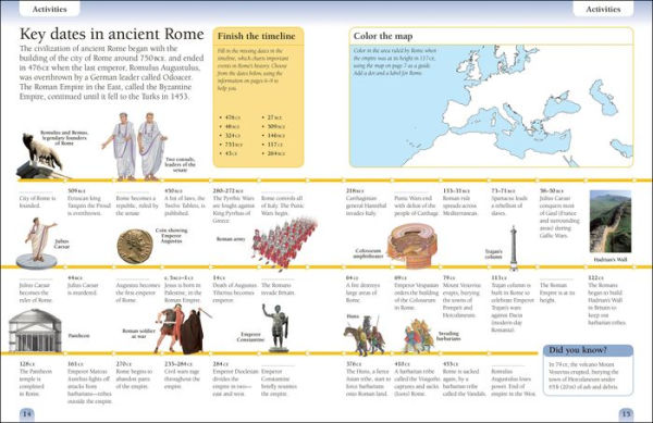 Eyewitness Workbooks Ancient Rome