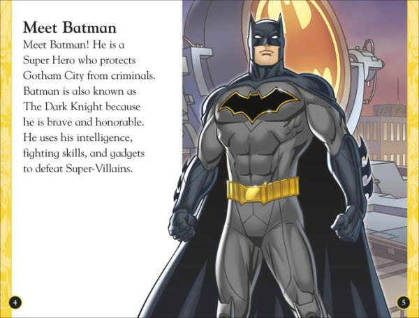 DC Batman's World Reader Level 2: Meet the Dark Knight