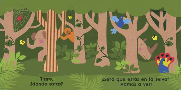 Tigre, ¿dónde estás? (Eco Baby Where Are You Tiger?): Un libro para tocar. Sin plásticos