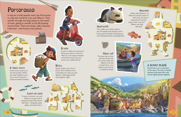 Disney Pixar Luca Ultimate Sticker Book