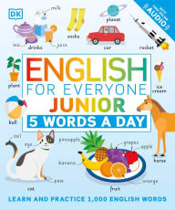 Title: English for Everyone Junior: 5 Words a Day, Author: DK