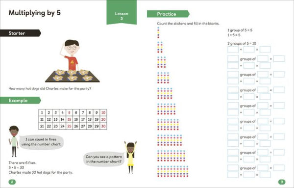 Math - No Problem! Exploring Multiplication and Division, Grade 1 Ages 6-7