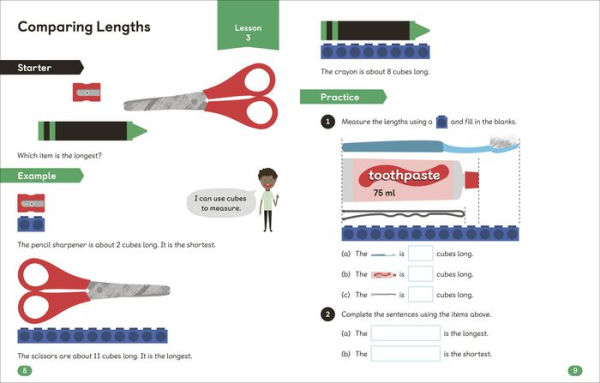 Math - No Problem! Measurement Grade 1 Ages 6-7