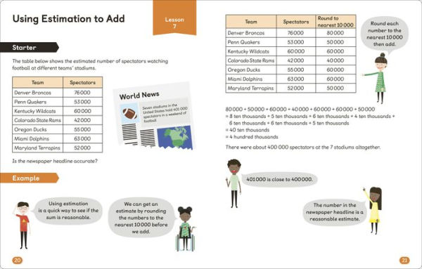 Math - No Problem! Addition and Subtraction, Grade 4 Ages 9-10